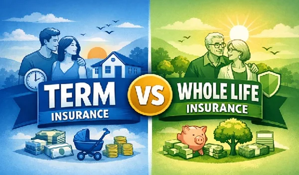Term vs Whole Life Insurance (US Simple Guide)